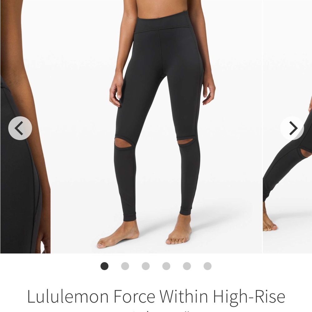 Lululemon Force Within High Rise Legging 28” size 4
